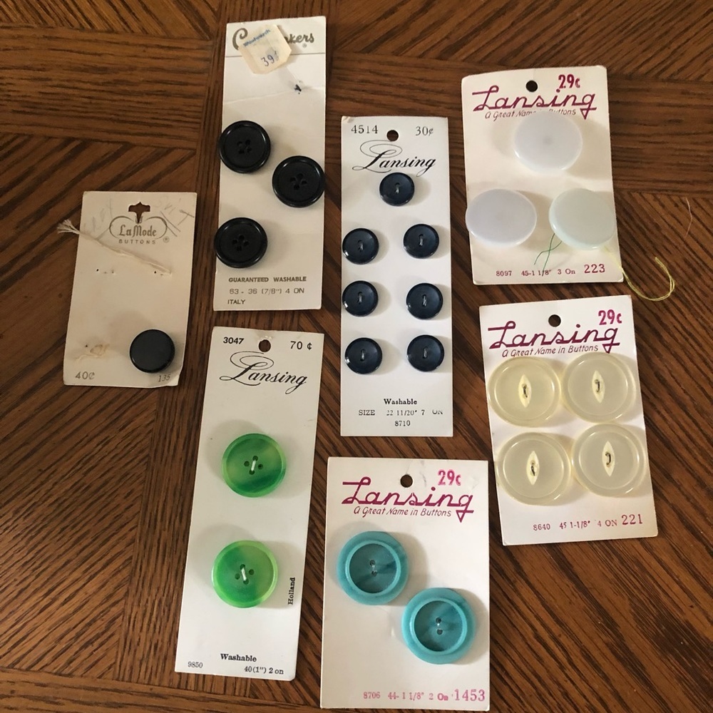 Vintage Button Assortment